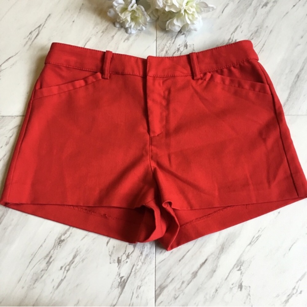 H & M Divided | Red Dress Shorts